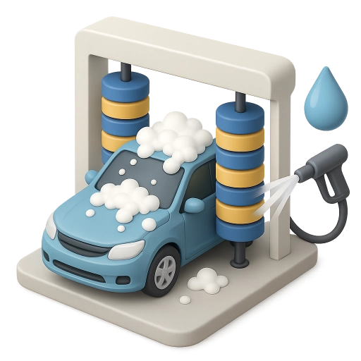 You can't take an EV through a car wash